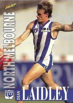 1996 Select AFL #72 Dean Laidley Front